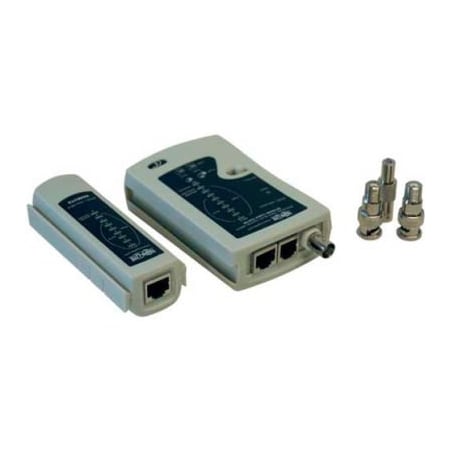 Tripp Lite Network Cable Tester (Cat5e/Cat6/coax,Phone) RJ45(F)/RJ11(F)
